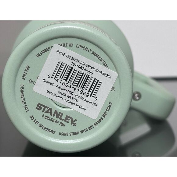 Stanley Quencher H2.0 FlowState Tumbler 40oz, MATCHA CREAM - Picture 5 of 5